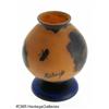 Image 2 : A FRENCH ETCHED AND OVERLAID GLASS VASE RRichard,