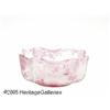 Image 1 : A BELGIAN OVERLAID AND ETCHED GLASS BOWL Rattribu