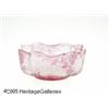 Image 2 : A BELGIAN OVERLAID AND ETCHED GLASS BOWL Rattribu