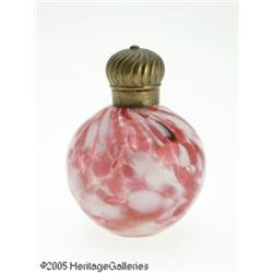 AN AMERICAN GLASS PERFUME BOTTLE RMaker unknown, 