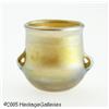 Image 1 : AN AMERICAN FAVRILE GLASS MINIATURE VASE RTiffany