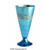 Image 1 : AN AMERICAN IRIDESCENT BLUE AURENE GLASS VASE RSt