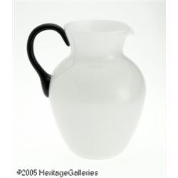 AN AMERICAN ART GLASS PITCHER RSteuben, c.1930 R 