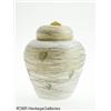 Image 1 : AN AMERICAN 'HEART AND VINE' GLASS VASE Rattribut