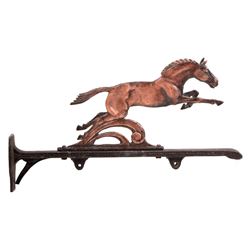 1920's Copper/ Aluminum Horse Trade Sign Holder