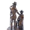 Image 15 : Two Star Generals Bronze Statue By J J Star
