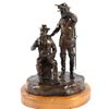 Image 2 : Two Star Generals Bronze Statue By J J Star