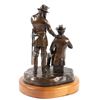 Image 4 : Two Star Generals Bronze Statue By J J Star