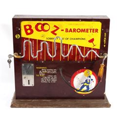 1950's Booz-Barometer 5 Cent Machine