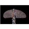 Image 3 : Crow Native American Beaded Stone Axe War Club