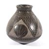 Image 1 : Black and Grey Polychrome Pottery Jar
