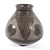 Image 2 : Black and Grey Polychrome Pottery Jar