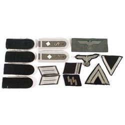 Collection of Nazi Insignia and flag