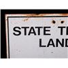 Image 2 : State Trust Land No Trespassing Sign