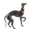 Image 1 : Greyhound Standing Bronze Sculpture