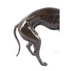 Image 8 : Greyhound Standing Bronze Sculpture