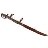 Image 12 : Mexican Cavalry Sword With Leather Sheath c 1830s