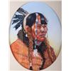 Image 2 : Native Portrait Tiltled "Mandan" by Tom Saubert