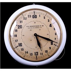 24 Hour Elm Manufacturing Company Inc. Clock
