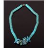 Image 1 : Navajo Turquoise Heishe and Nugget Necklace