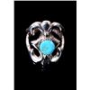 Image 2 : Navajo Silver Turquoise and Multi Stoned Rings.