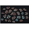Image 1 : Collection of 904 Carats of Uncut Turquoise