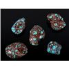 Image 5 : Collection of 904 Carats of Uncut Turquoise