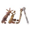 Image 1 : 19th - 20th C. Collection of Western Single Spurs