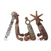Image 2 : 19th - 20th C. Collection of Western Single Spurs