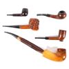 Image 1 : Collection of Assorted Wood Smoking Pipes