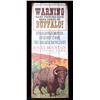 Image 1 : Warning Visitors Have Been Gored By Buffalo Sign