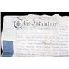 Image 7 : Indenture Sheep Skin Papers c. 1853