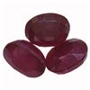 Image 1 : 18.66 ctw Oval Mixed Ruby Parcel