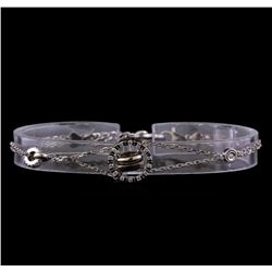 0.44 ctw Diamond Bracelet - 14KT White Gold