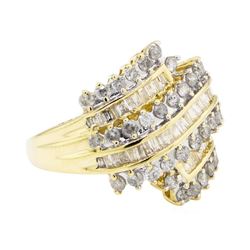 2.00 ctw Diamond Ring - 10KT Yellow Gold