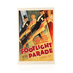 Footlight Parade Recreation 1 Sheet Movie Poster