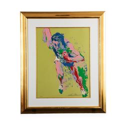  Olympic Runner  by LeRoy Neiman - Limited Edition Serigraph