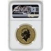 Image 2 : 2018-G $100 Britain Black Bull of Clarence Gold Coin NGC MS69