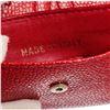 Image 8 : Chanel Red Caviar Leather Compact Coin Wallet