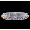 Image 1 : 1.22 ctw Diamond Bracelet - 14KT Tri Color Gold