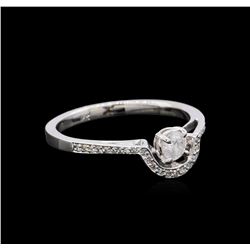 0.46 ctw Diamond Ring - 18KT White Gold