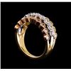 Image 4 : 1.05 ctw Diamond Ring - 14KT Tri Color Gold