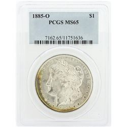 1885-O PCGS MS65 Morgan Silver Dollar