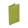 Image 8 : MCM Lime Green Croc Embossed Passport Holder