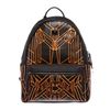 Image 1 : MCM Black Orange Visetos Bionic Backpack