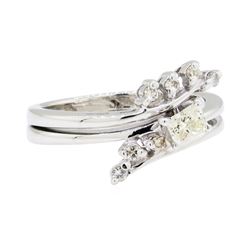 0.35 ctw Diamond Ring - 14KT White Gold