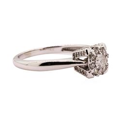 0.50 ctw Diamond Ring - 14KT White Gold