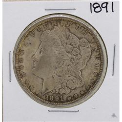 1891 $1 Morgan Silver Dollar Coin