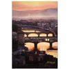 Image 1 : Sunset at the Ponte Vecchio (Florence) by Behrens (1933-2014)