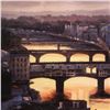 Image 2 : Sunset at the Ponte Vecchio (Florence) by Behrens (1933-2014)